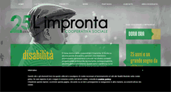 Desktop Screenshot of coopimpronta.it